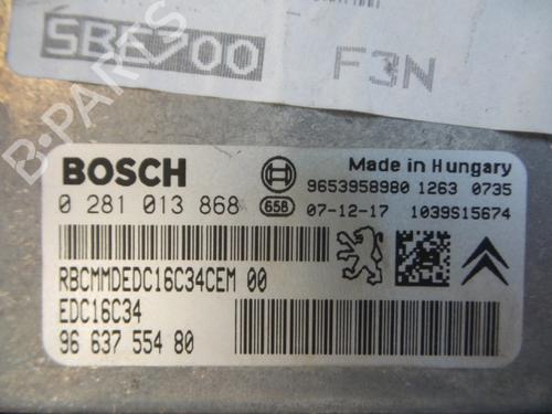 Used Electronic module PEUGEOT 207 SW (WK_) 1.6 HDi (90 hp) 22475258