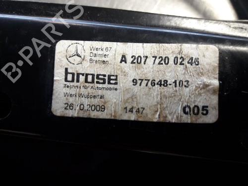 Front right window mechanism MERCEDES-BENZ E-CLASS Coupe (C207) E 250 CGI (207.347) | BP22471019C23 