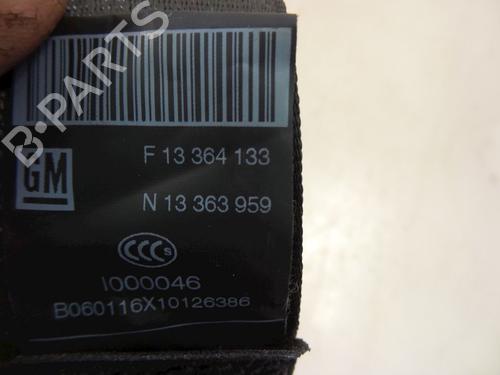 Rear right seatbelt OPEL MERIVA B MPV (S10) 1.4 (75) | BP22484128I28 