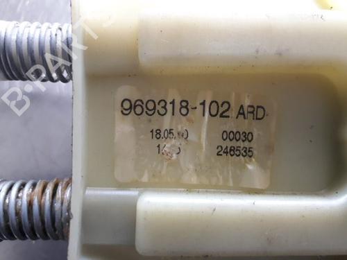 Rear right window mechanism RENAULT MEGANE III Hatchback (BZ0/1_, B3_) 1.6 16V (BZ1B, BZ1H) | BP22468026C25 
