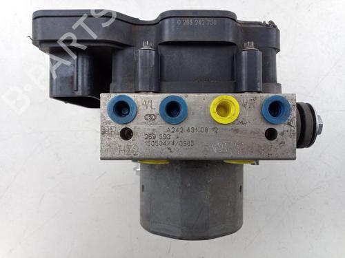 Used ABS pump MERCEDES-BENZ B-CLASS Sports Tourer (W246, W242) Electric Drive / B 250 e (242.890) (180 hp) 24336421