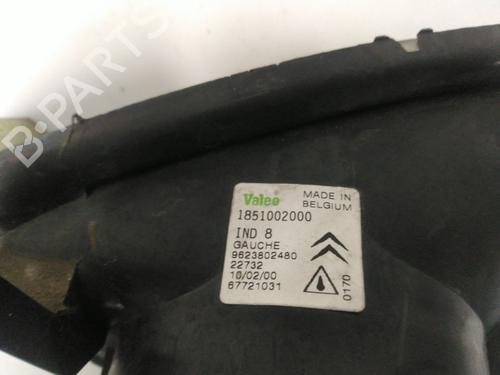 Left front fog light CITROËN XSARA Coupe (N0) 1.4 i | BP22454510C30 