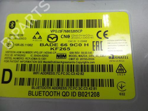Elektronisk modul MAZDA 2 Hatchback (DL, DJ) 1.5 SKYACTIV-G | BP22490725M83