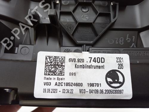 Display monitor SKODA FABIA III Estate (NJ5) 1.0 TSI | BP22493707C48 