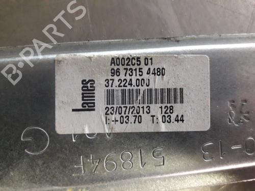 Front left window mechanism PEUGEOT 208 I (CA_, CC_) 1.0 VTi | BP22469746C22
