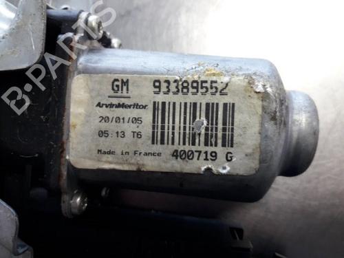 Front right window mechanism OPEL MERIVA A MPV (X03) 1.7 DTI (E75) | BP22457563C23