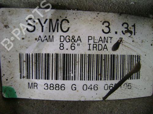 Differential hinten für SSANGYONG REXTON / REXTON II (GAB_) 2.7 D 4x4 (186 hp) 30837417