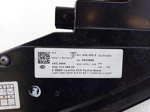 Right taillight PORSCHE TAYCAN (Y1A) Turbo (Y1AFC1) | BP39447635C35 - Image 5