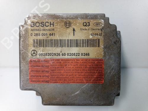 Kollisjonspute styreenhet MERCEDES-BENZ E-CLASS (W211) E 270 CDI (211.016) (177 hp) 22502097