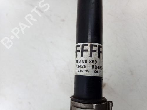 Left front driveshaft TOYOTA YARIS (_P13_) 1.3 (NSP130_, NSP130) | BP29925364M38