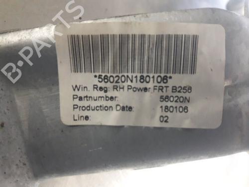 Front right window mechanism FORD FIESTA V (JH_, JD_) 1.4 TDCi | BP22462186C23 