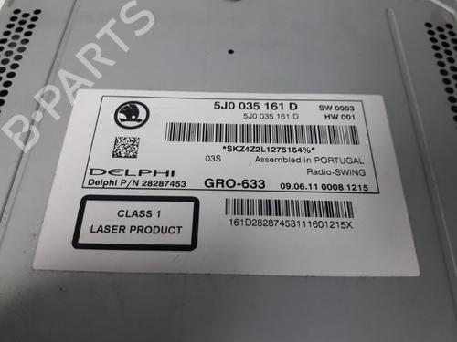 Radio SKODA FABIA II Combi (545) 1.2 TDI | BP22494981E6