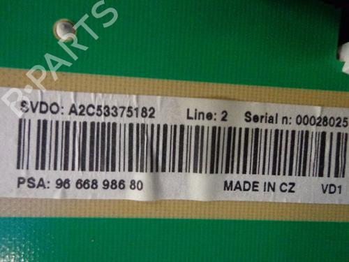 Display monitor PEUGEOT 207 (WA_, WC_) 1.6 HDi | BP22470031C48 