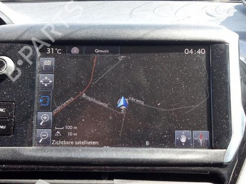 Used Display monitor PEUGEOT 208 I (CA_, CC_) 1.6 BlueHDi 100 (100 hp) 26226056