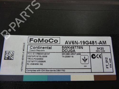 Electronic module FORD C-MAX II (DXA/CB7, DXA/CEU) 1.6 EcoBoost | BP22489281M83 