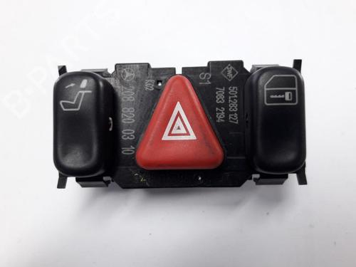 Advarselsbryter MERCEDES-BENZ E-CLASS (W210) E 230 (210.037) (150 hp) 22499669
