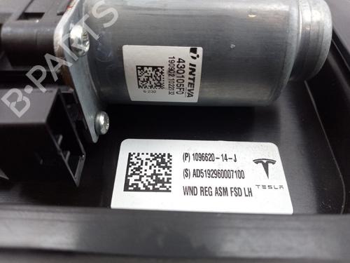Used Front left window mechanism TESLA MODEL 3 (5YJ3) EV AWD (351 hp) 23247260