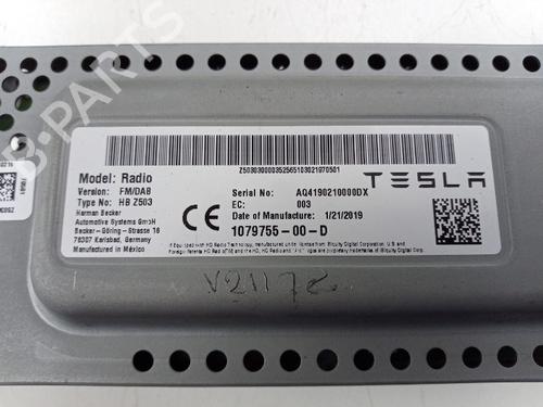 Radio TESLA MODEL 3 (5YJ3) EV AWD | BP23110832E6 