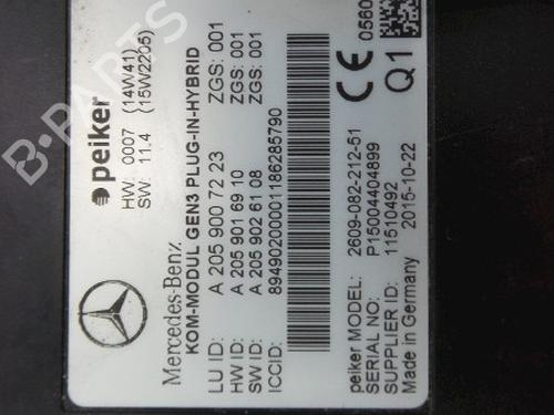 Elektronisk modul MERCEDES-BENZ C-CLASS (W205) C 350 e (205.047) | BP22484739M83 