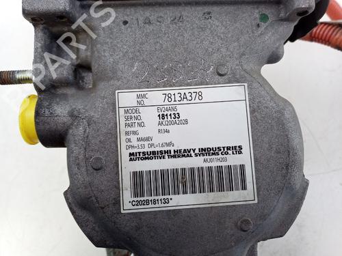 AC compressor MITSUBISHI OUTLANDER III (GG_W, GF_W, ZJ, ZL, ZK) 2.0 Hybrid 4WD (GG2W) | BP29167826M34
