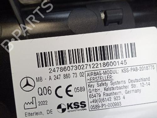 Instrumentbræt MERCEDES-BENZ EQA (H243) EQA 250+ (243.702) | BP30818118C46