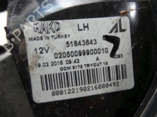 Left taillight FIAT PANDA (312_, 319_) 0.9 (312PXP1A) | BP22490763C34 