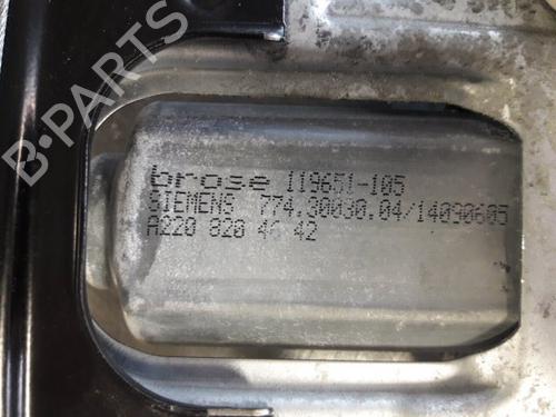 Front left window mechanism MERCEDES-BENZ C-CLASS (W203) C 200 CDI (203.004) | BP22458281C22 