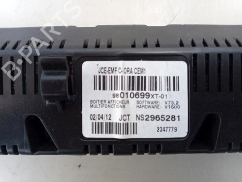 Display monitor CITROËN C3 II (SC_) 1.6 HDi | BP22491632C48 