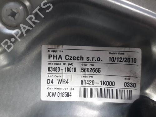 Rear right window mechanism HYUNDAI ix20 (JC) 1.4 | BP22465123C25 