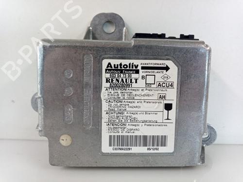Kollisjonspute styreenhet RENAULT MEGANE II (BM0/1_, CM0/1_) 1.6 16V (BM0C, CM0C) (113 hp) 22502771