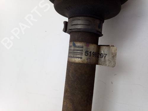 Left front driveshaft OPEL COMBO Box Body/MPV (X12) 1.3 CDTI (B05) | BP22492815M38 