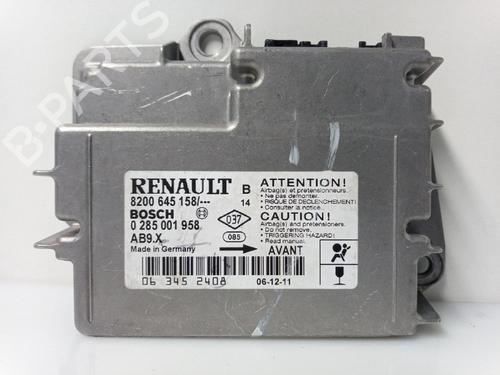 Used ECU airbags RENAULT CLIO III (BR0/1, CR0/1) 1.2 16V (BR02, BR0J, BR11, CR02, CR0J, CR11) (75 hp) 22502124