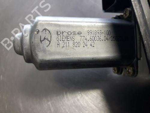 Rear left window mechanism MERCEDES-BENZ E-CLASS (W211) E 220 CDI (211.006) | BP22453016C24