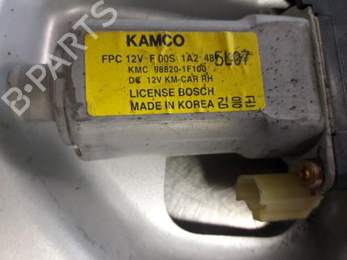 Rear right window mechanism KIA SPORTAGE II (JE_, KM_) 2.0 i 16V | BP22455380C25 