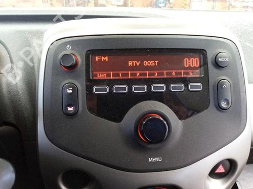 Radio CITROËN C1 II (PA_, PS_) 1.0 VTi 68 | BP22492240E6 