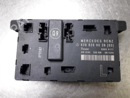 Used Electronic module MERCEDES-BENZ VITO / MIXTO Van (W639) 120 CDI (639.601, 639.603, 639.605) (204 hp) 22497797