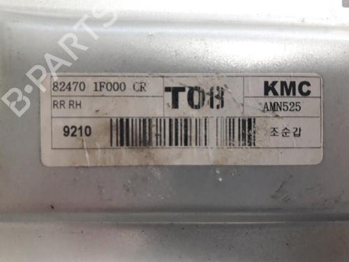 Rear right window mechanism KIA SPORTAGE II (JE_, KM_) 2.0 i 16V | BP22455380C25 