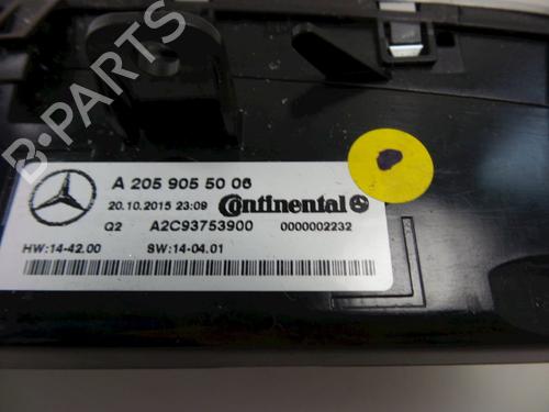 AC-Styringsenhed/Manøvreenhed MERCEDES-BENZ C-CLASS (W205) C 350 e (205.047) | BP22484760I5 