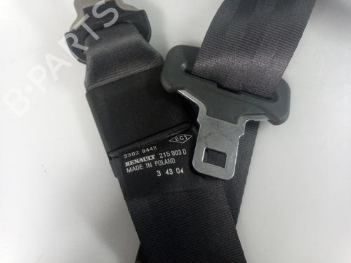 Sikkerhedssele bag midten RENAULT MODUS / GRAND MODUS (F/JP0_) 1.5 dCi (FP0D, JP0D) | BP22457176I27 