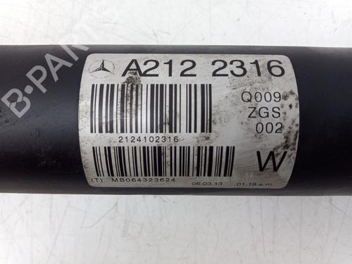 Driveshaft MERCEDES-BENZ E-CLASS (W212) E 220 CDI / BlueTEC (212.001, 212.002) | BP22495067M37 