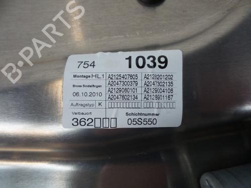 Rear left window mechanism MERCEDES-BENZ E-CLASS T-Model (S212) E 220 CDI / BlueTEC (212.202, 212.201) | BP22482181C24 
