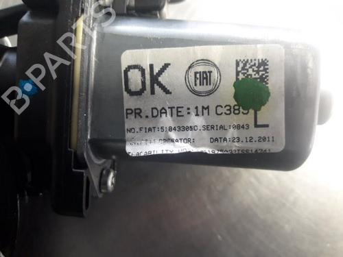Front left window mechanism FIAT PANDA (312_, 319_) 0.9 (312PXG1A) | BP22464725C22