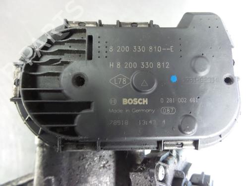 Throttle body OPEL VIVARO A Van (X83) 2.0 CDTI (F7) | BP22463430M82 