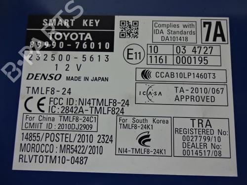 Electronic module LEXUS CT (ZWA10_) 200h (ZWA10_, ZWA10R) | BP22471982M83
