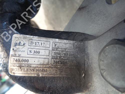 Tow ball/Mechanism ISUZU D-MAX II (TFR, TFS) 2.5 CRDi (TFR86J) | BP22473639C141 