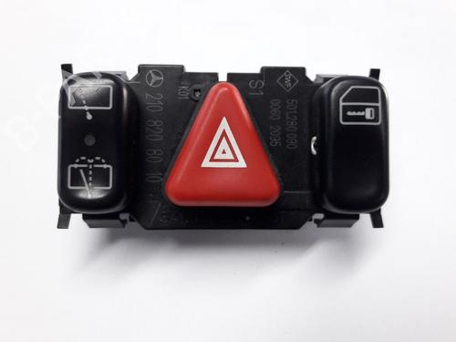 Used Warning switch MERCEDES-BENZ C-CLASS (W202) C 180 (202.018) (122 hp) 22499671