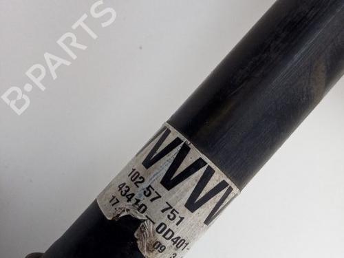 Right front driveshaft TOYOTA YARIS (_P13_) 1.5 Hybrid (NHP130_) | BP28196705M39