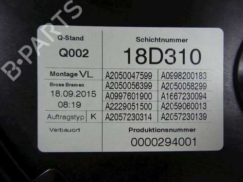 Lève-vitre avant gauche MERCEDES-BENZ C-CLASS T-Model (S205) C 350 e (205.247) | BP22490862C22 