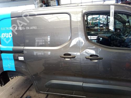 Used Right slide door PEUGEOT PARTNER Box Body/MPV (K9) 1.6 BlueHDI 100 (99 hp) 25924080