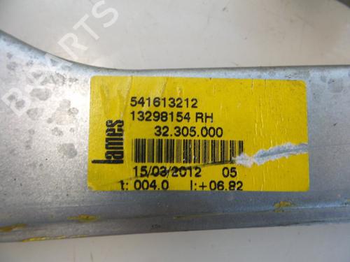 Front right window mechanism OPEL CORSA D (S07) 1.3 CDTI (L08, L68) | BP22475666C23 
